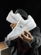 Unisex White Casual Sneakers – Low Top | Aladinae