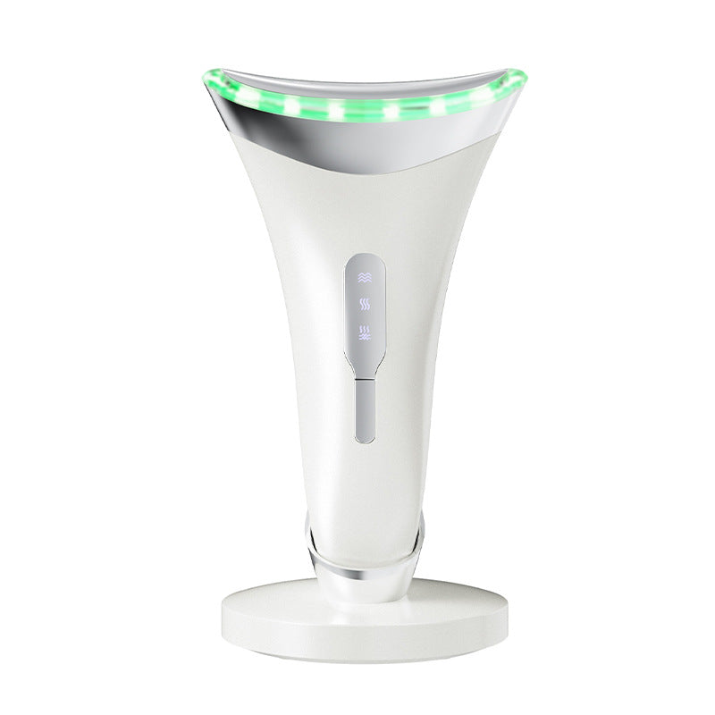 Neck beauty instrument vibration massage neck wrinkle instrument small iron lifting neck face color light introduction beauty instrument facial beauty