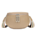 Genuine Leather Saddle Bag
