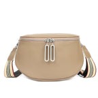 Genuine Leather Saddle Bag
