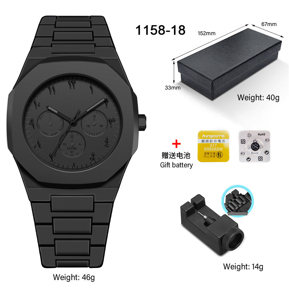 SHUAIKE new personality fashion large dial women's watch candy color trend fashion watch decorative color watch