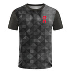 Men's Quick-Dry Mesh T-Shirt - Short Sleeve, Crew Neck