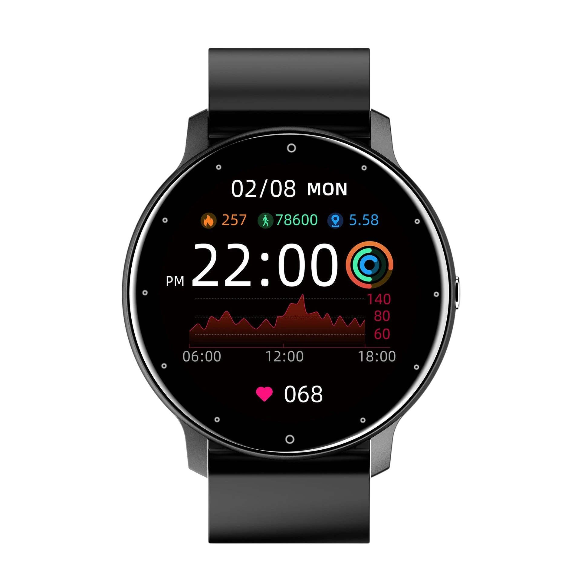 ZL02D Smart Watch – Blood Oxygen & Sports Tracker | Aladinae