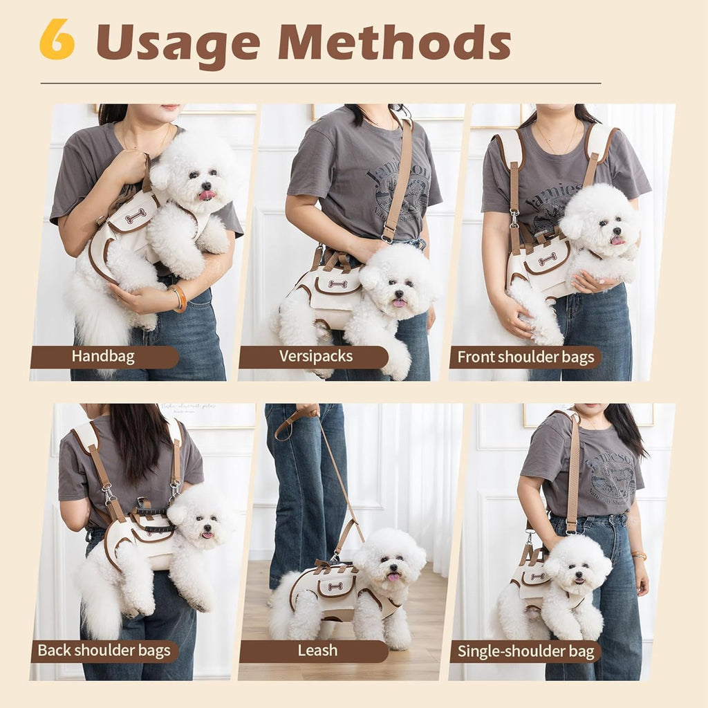 Amazonian dog carrying backpack, shoulder bag, handheld pet leash backpack, portable, breathable, can be worn as a crossbody bag, wholesale available.