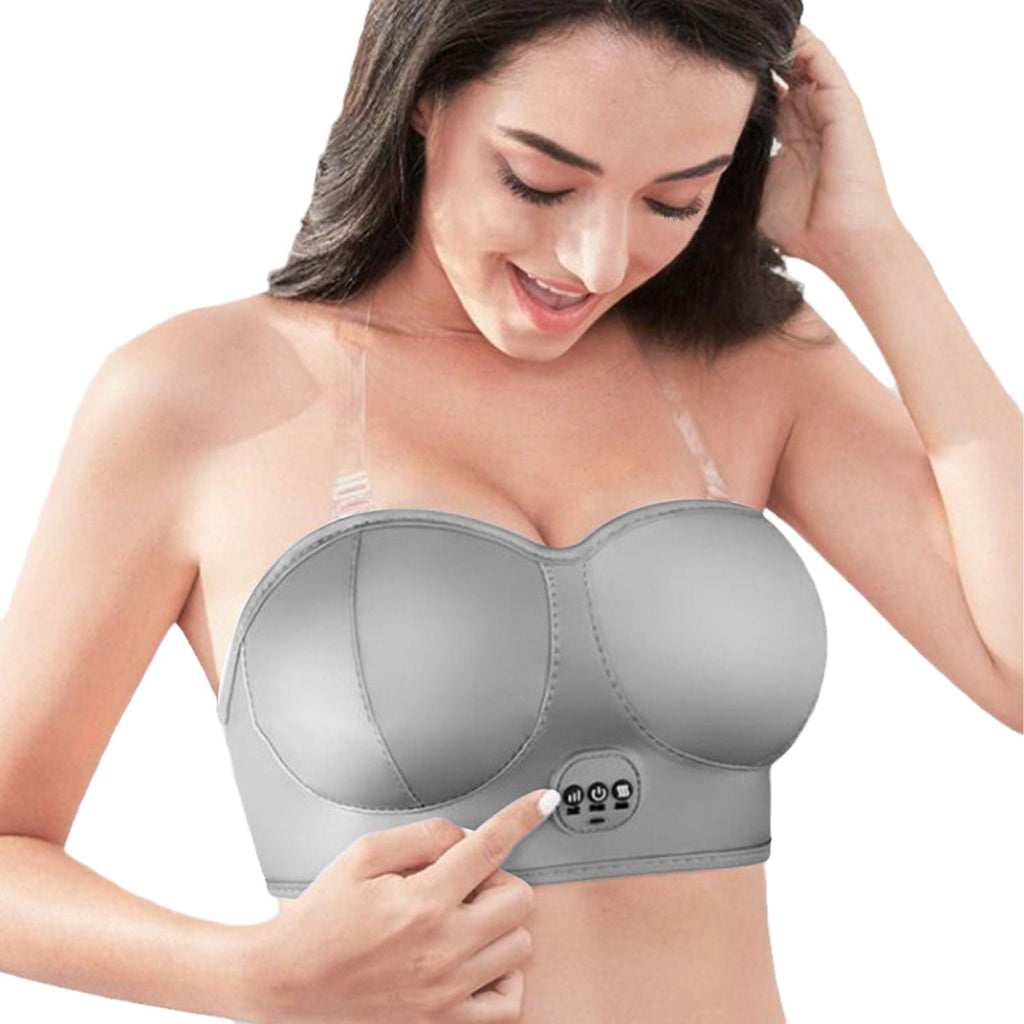 Foreign trade cross-border e-commerce specializes in intelligent breast massager for women, English style massage underwear massager customization