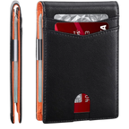 RFID Genuine Leather Card Holder – 12 Card Slots | Aladinae