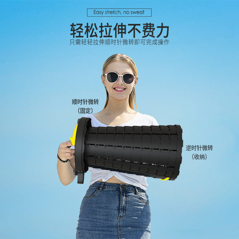 First-hand source of outdoor folding telescopic stool camping fishing portable plastic stool vibrato seagull S leisure adjustable