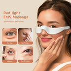 New EMS eye massage microcurrent stimulation beauty device, red light massage lifting eye bag beauty device