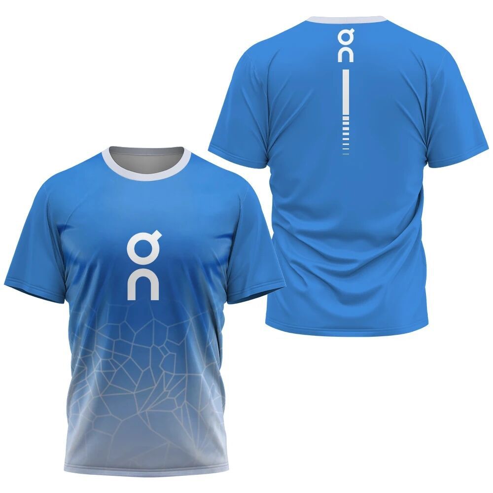 Men's Quick-Dry Mesh T-Shirt - Short Sleeve, Crew Neck