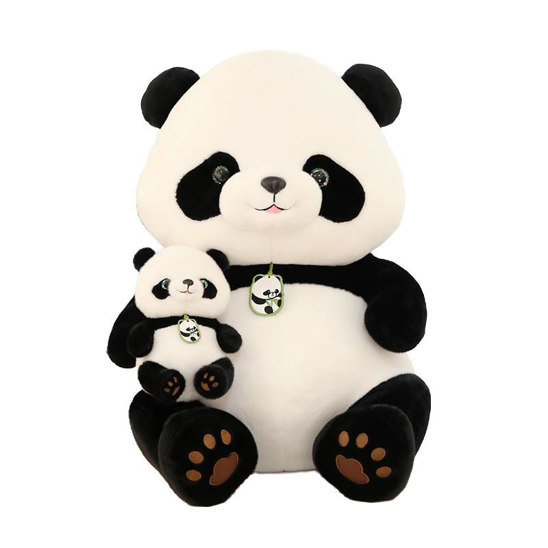 Panda Beibei plush toy cute national treasure giant panda simulation doll grab machine doll children gift doll