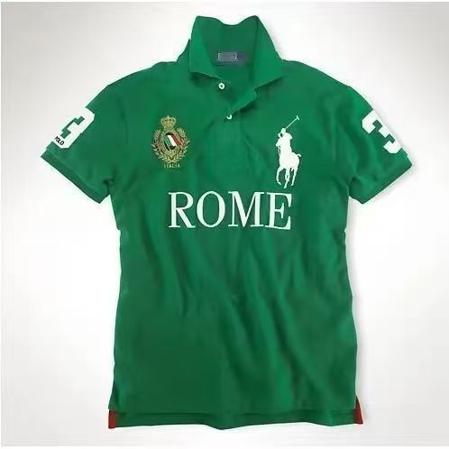 Men's Chicago Red Embroidered Polo Shirt | Aladinae