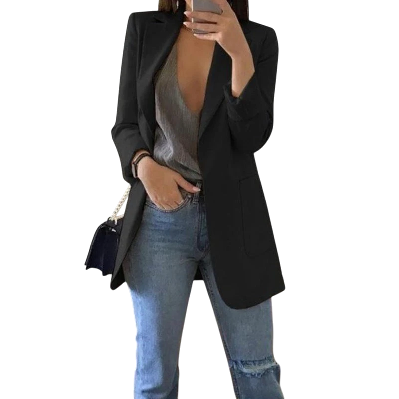 Women's European and American hot style slim suit jacket