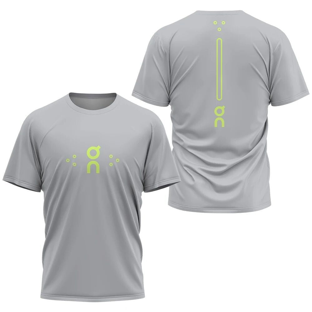 Men's Quick-Dry Mesh T-Shirt - Short Sleeve, Crew Neck