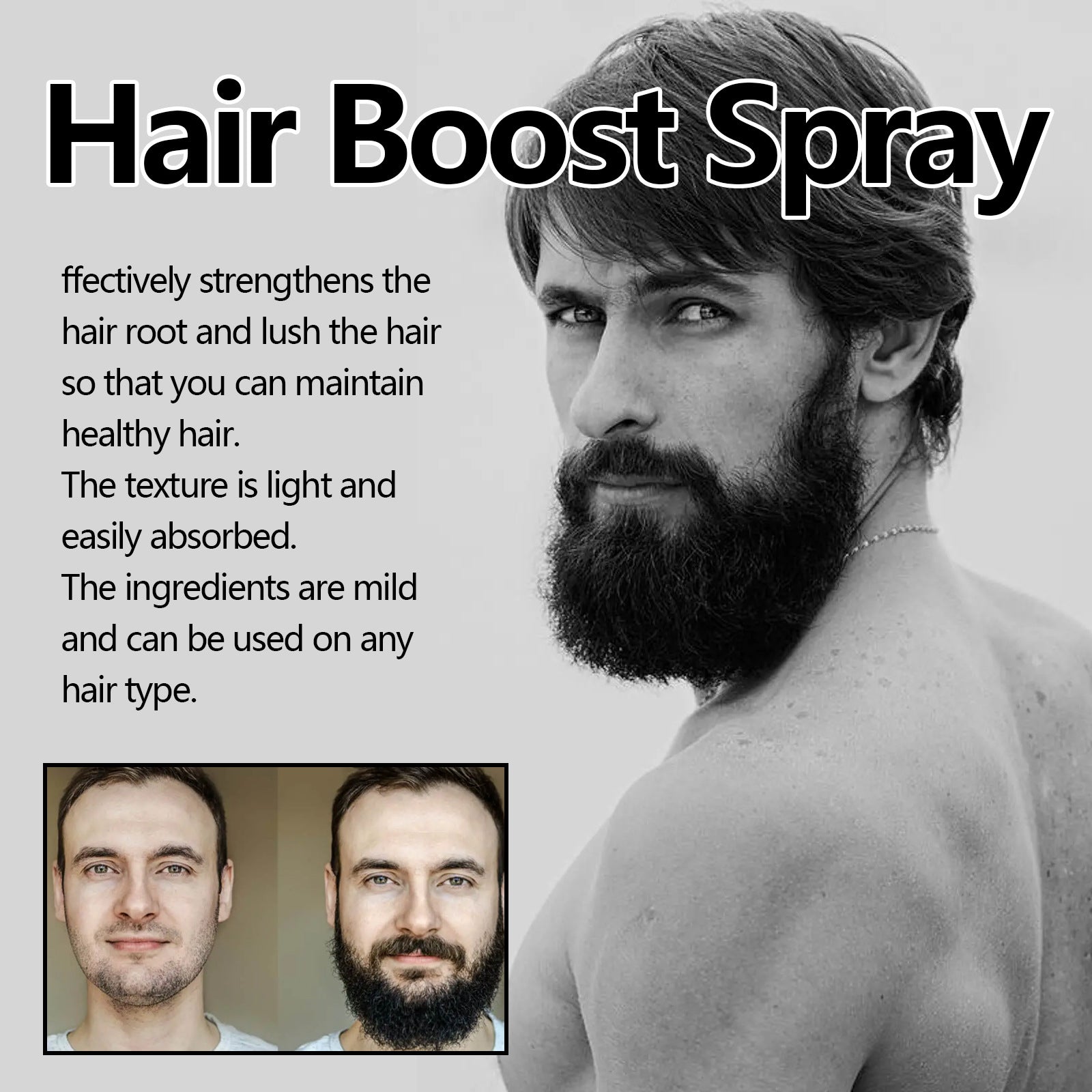 West&Month Hair Thickening Spray – Scalp & Beard Care | Aladinae