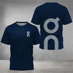 Men's Quick-Dry Mesh T-Shirt - Short Sleeve, Crew Neck
