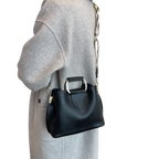 Autumn and winter textured large bag for women 2021 new style fashionable and simple wide shoulder strap women's bag versatile and atmospheric casual mom bag