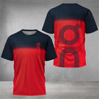 Men's Quick-Dry Mesh T-Shirt - Short Sleeve, Crew Neck