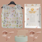 Wholesale bibs for infants and young children ins newborn baby eating absorbent children's disposable bibs