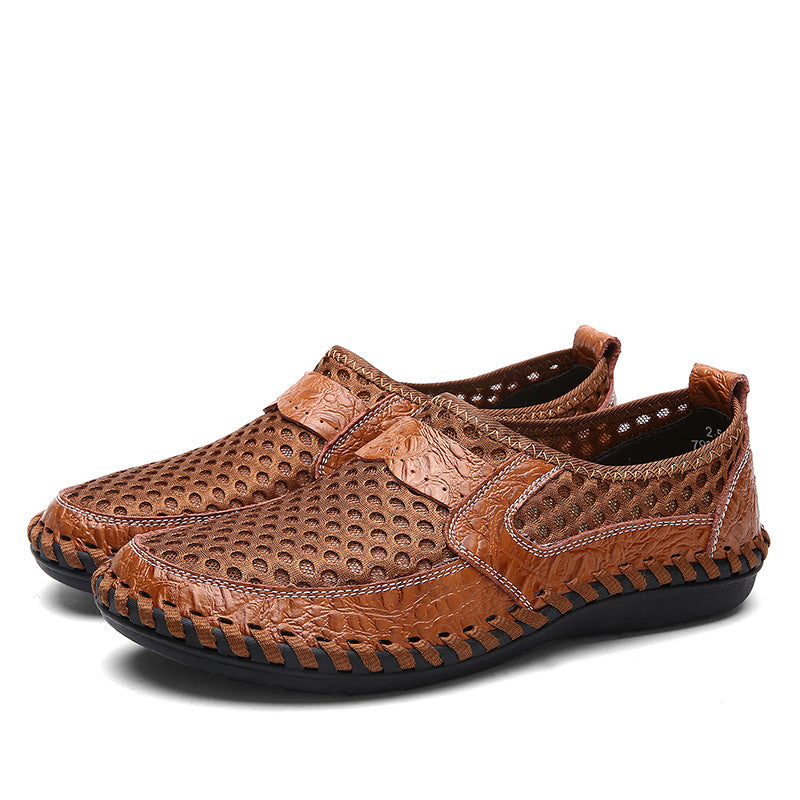 Men's Breathable Mesh Slip-On Shoes