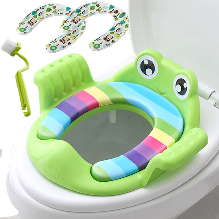 Children's toilet seat baby toilet seat children boys and girls enlarged toilet cushion infant toilet seat