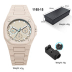 Women's Large Dial Watch - Plastic Strap