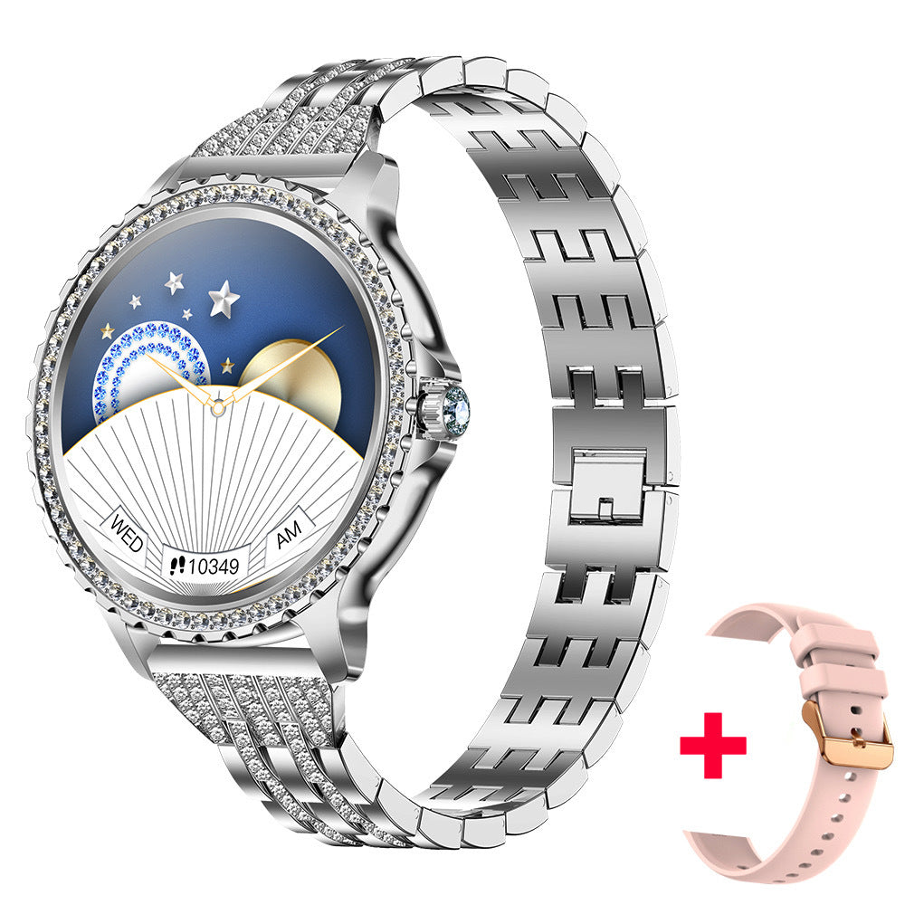 Women's Smart Watch - HD Display, Bluetooth Call, Heart Rate