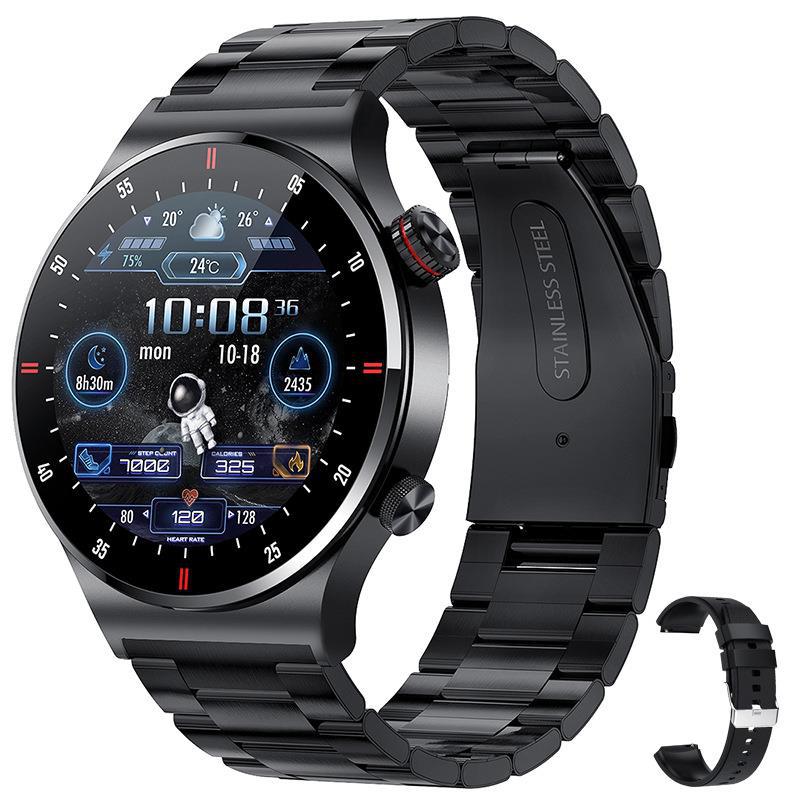 New QW33 Smart Watch ECG+PPG Music Player Pedometer Bluetooth Call Smart Watch