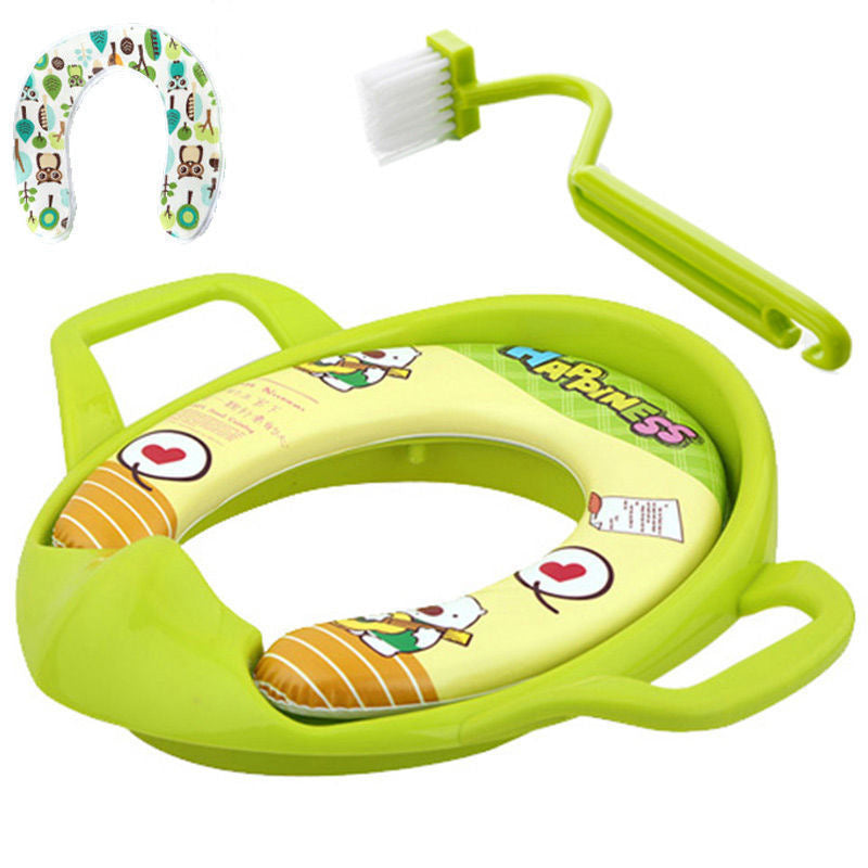 Children's toilet seat baby toilet seat children boys and girls enlarged toilet cushion infant toilet seat
