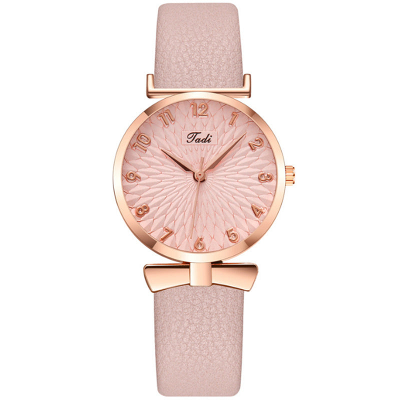 Women's Light Blue Watch and Bracelet Set - Quartz
