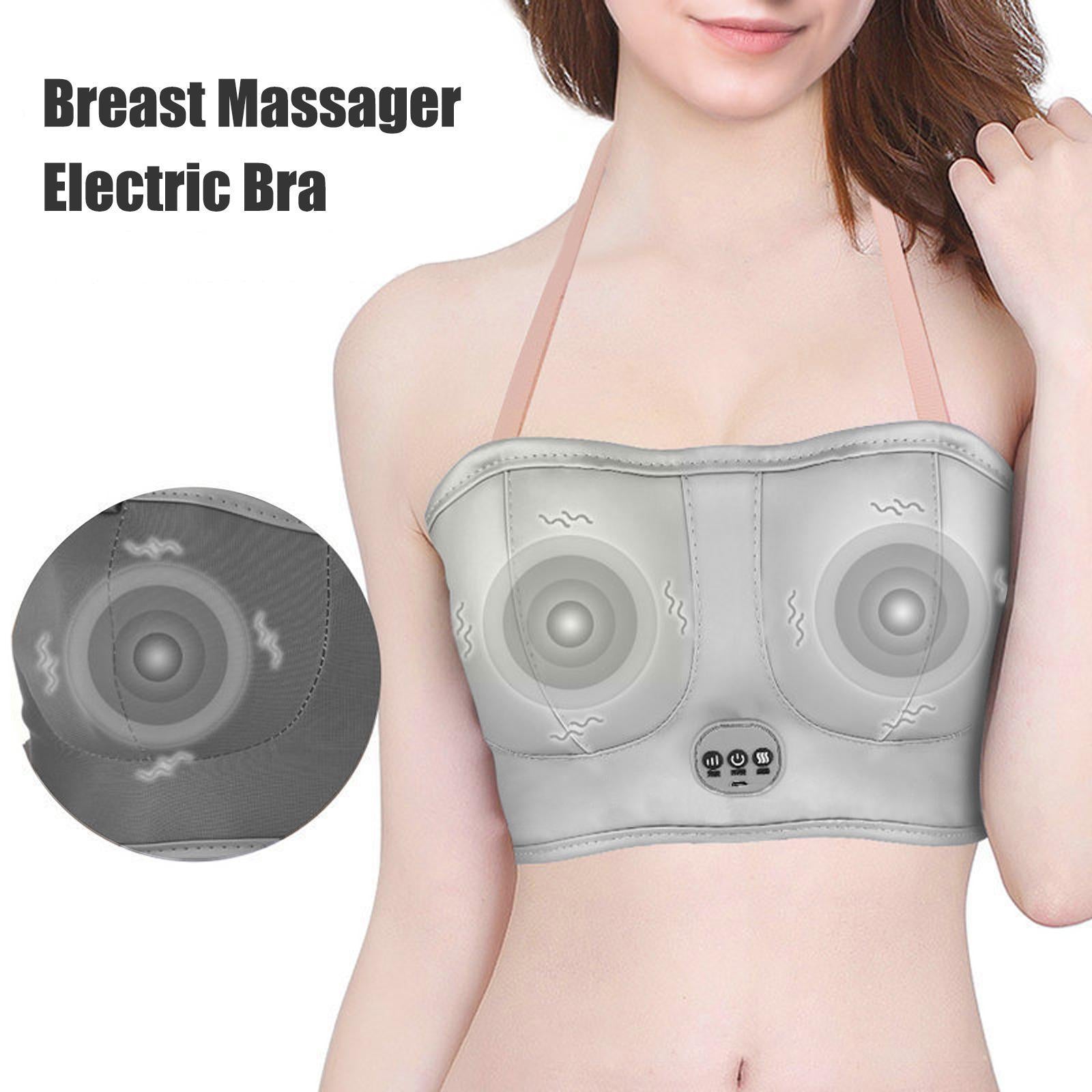 Foreign trade cross-border e-commerce specializes in intelligent breast massager for women, English style massage underwear massager customization