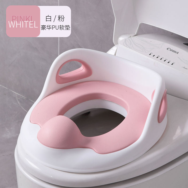 Children's toilet seat baby toilet seat children boys and girls enlarged toilet cushion infant toilet seat