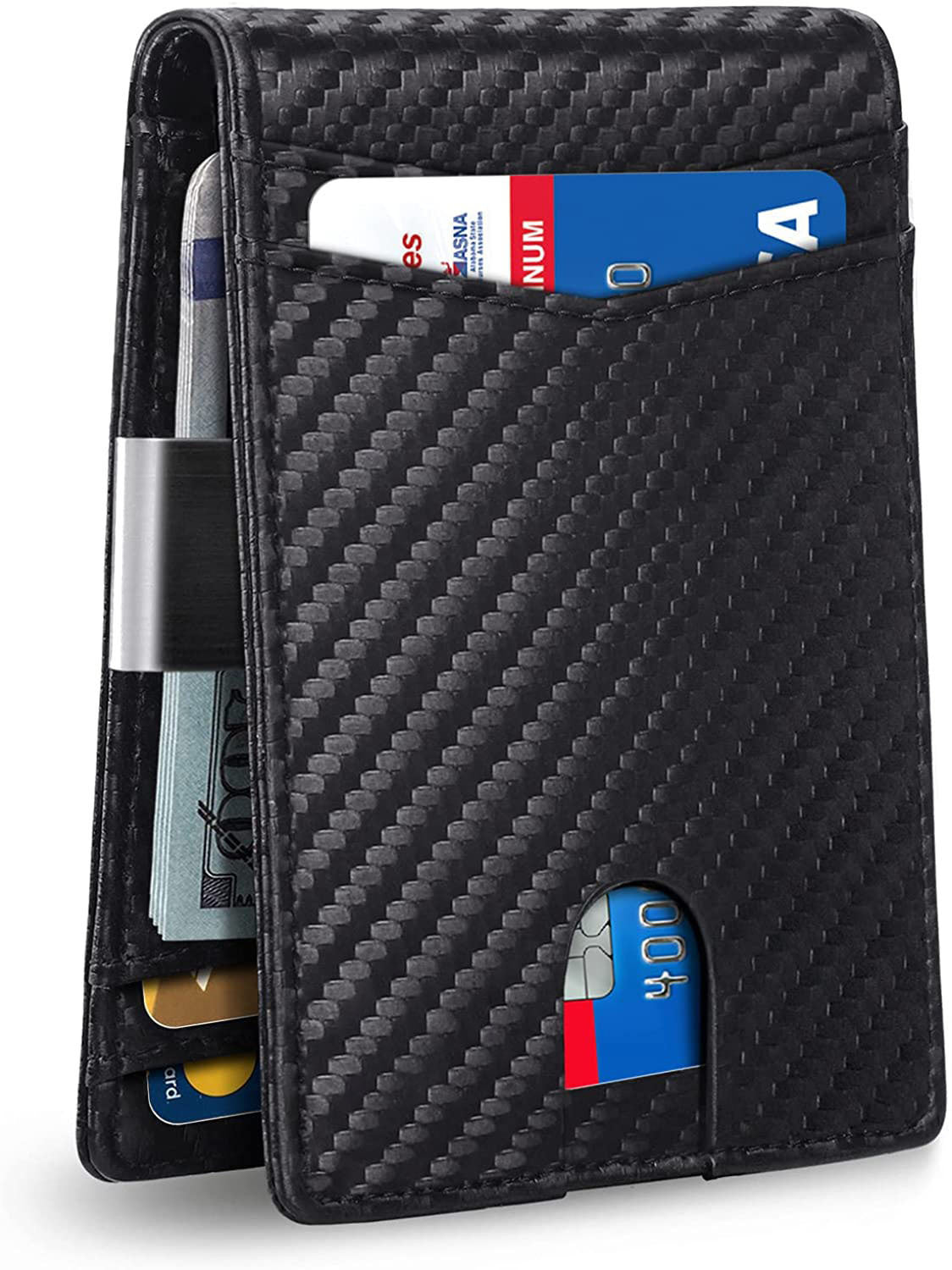 RFID Genuine Leather Card Holder – 12 Card Slots | Aladinae