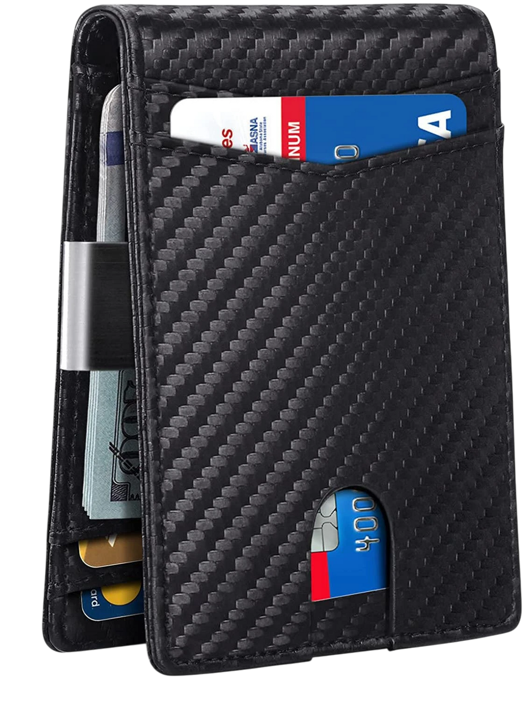RFID Genuine Leather Card Holder – 12 Card Slots | Aladinae