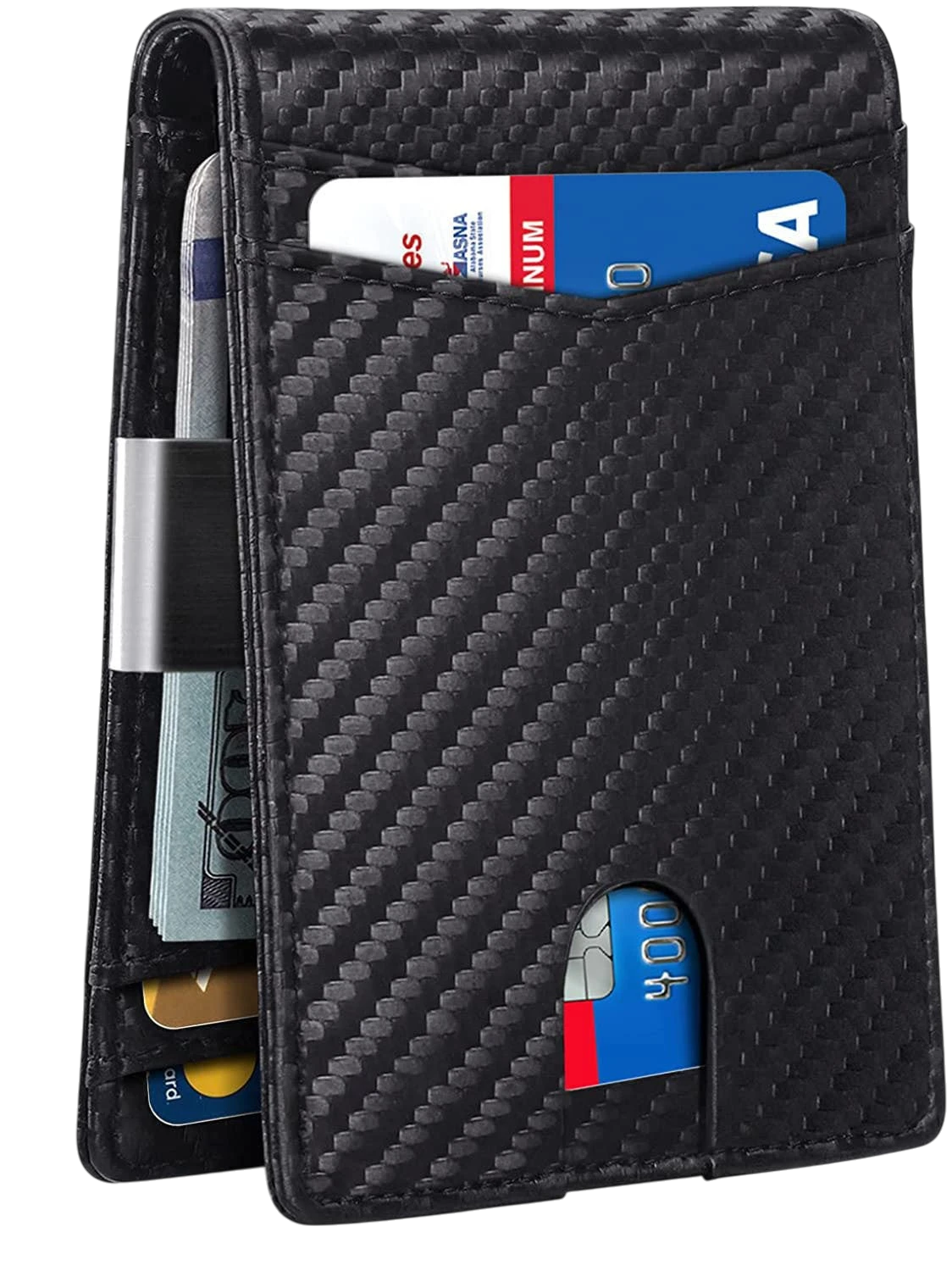 RFID Genuine Leather Card Holder – 12 Card Slots | Aladinae