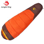 Outdoor camping sleeping bag mummy style mountaineering sleeping bag thick cotton camping travel mommy sleeping bag 1.3/1.7kg