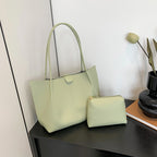 Large capacity hand-held mother-and-child tote bag for women 2024 new fashion shoulder bag cross-border foreign trade commuter bag