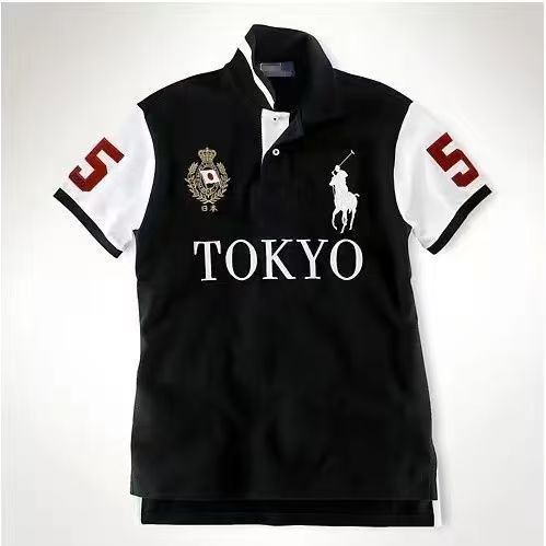 Men's Chicago Red Embroidered Polo Shirt | Aladinae