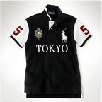 Men's Chicago Red Embroidered Polo Shirt | Aladinae