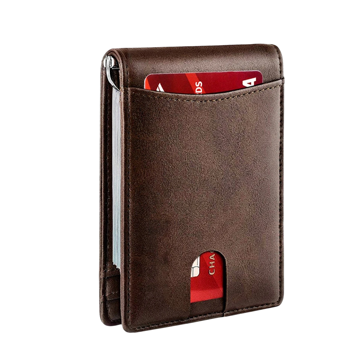 RFID Genuine Leather Card Holder – 12 Card Slots | Aladinae
