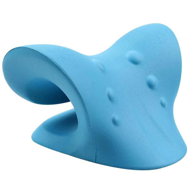 Korean C-shaped cervical spine massage pillow gravity acupressure neck massager cervical spine pillow neck and shoulder massage pillow for home use