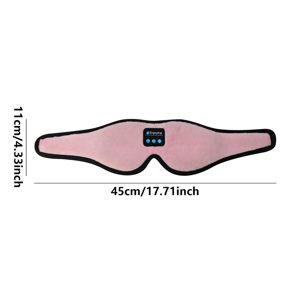 Amazon Wireless 3D Bluetooth Sleep Mask Set - Light Blocking, Memory Foam, Stereo Sound, Waterproof