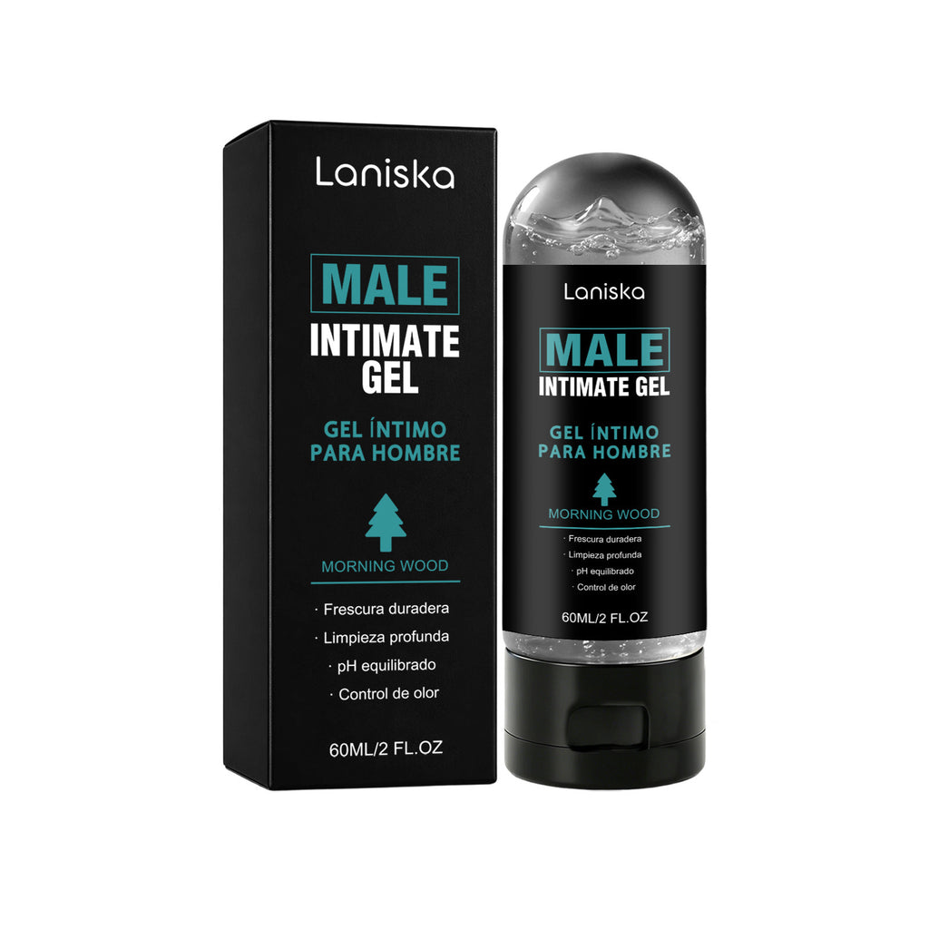LANISKA Men's Grooming Gel: Cooling, refreshing, gentle, skin-friendly, moisturizing, easy to melt, and suitable for massage.