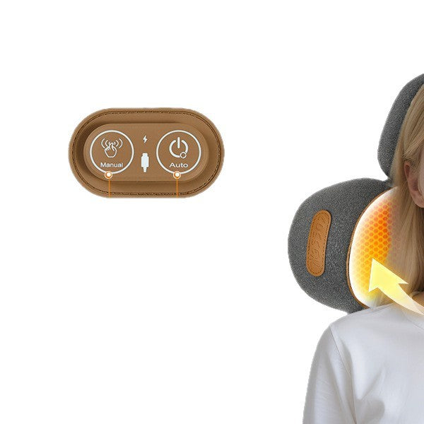 3 in 1 Neck Massage Pillow Relieves Shoulder Pain Massage Neck Support with Heat Traction Massager Amazon Exclusive