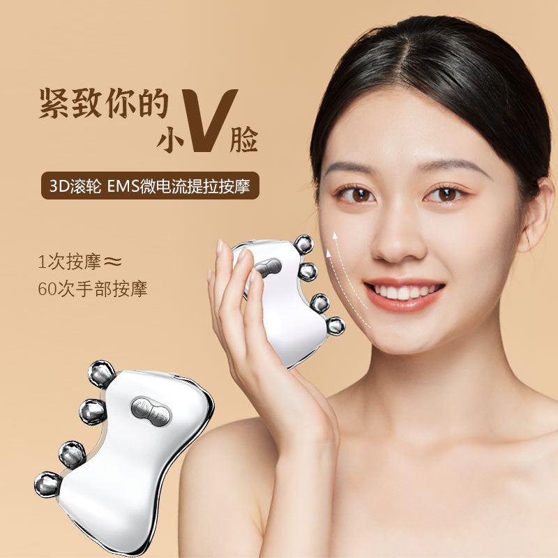New home beauty instrument roller massage neck beauty instrument IPL skin rejuvenation slimming face lifting importing instrument scraping board manufacturer