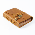 cowhide traveler notebook notepad retro handmade loose-leaf book magic diary