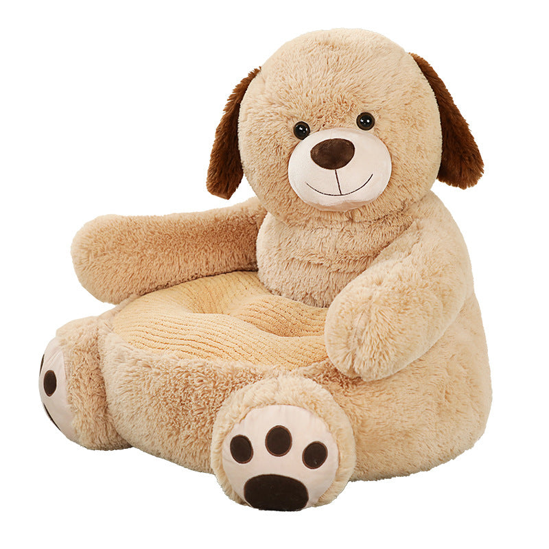 Children cartoon plush sofa creative cute panda tatami plush toy factory wholesale