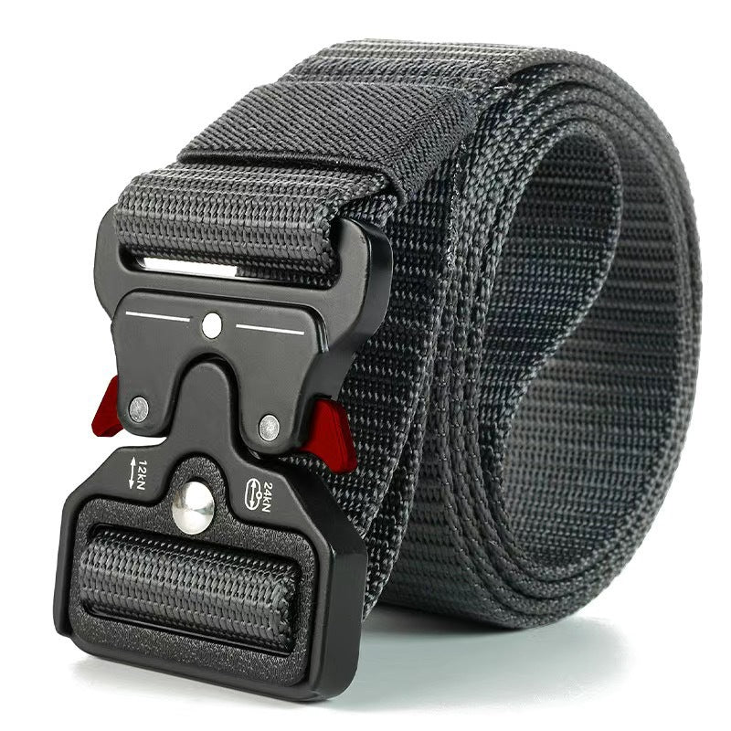 Men's Tactical Nylon Belt – Quick Release | Aladinae