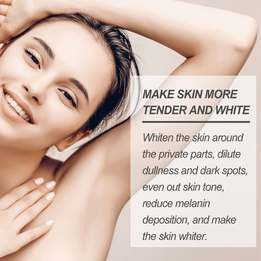 Jaysuing Skin Care: Moisturizes and brightens, fades dark spots on elbows, knees, and joints, exfoliates, and whitens.