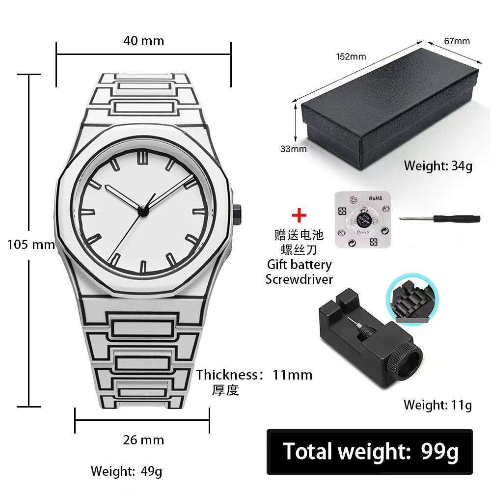 Men's Sports Quartz Watch | Aladinae