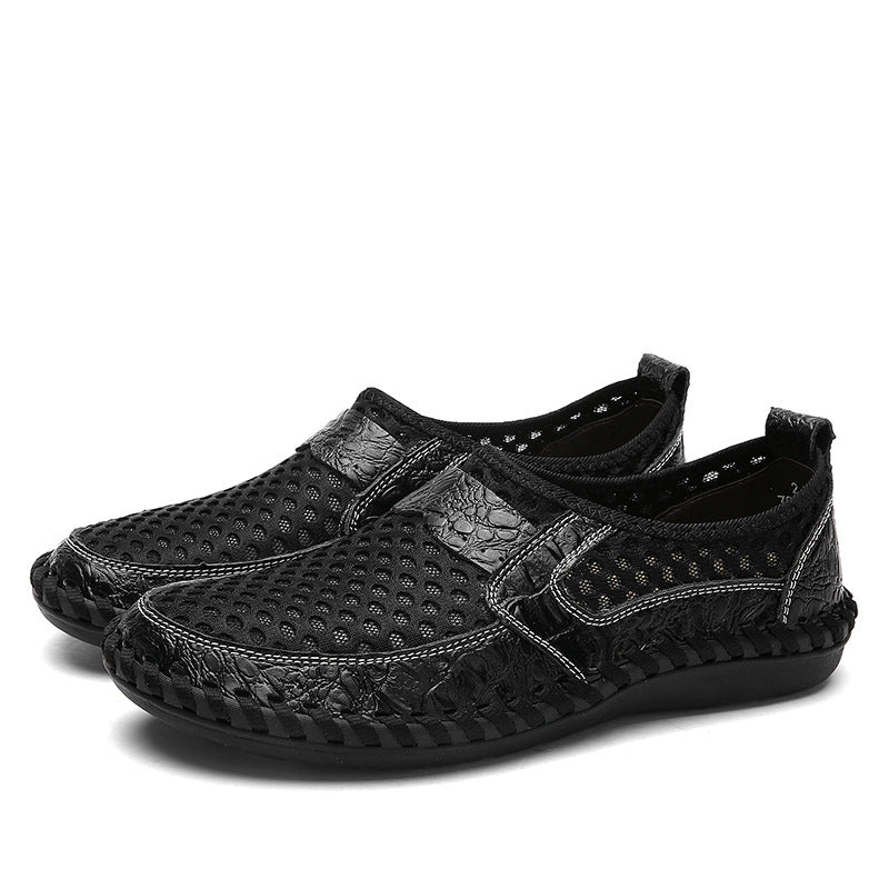 Men's Breathable Mesh Slip-On Shoes
